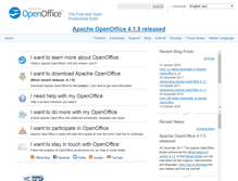 Tablet Screenshot of bizdev.openoffice.org