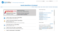 Desktop Screenshot of contributing.openoffice.org