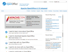Tablet Screenshot of oopm.openoffice.org