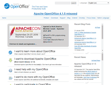 Tablet Screenshot of gl.openoffice.org